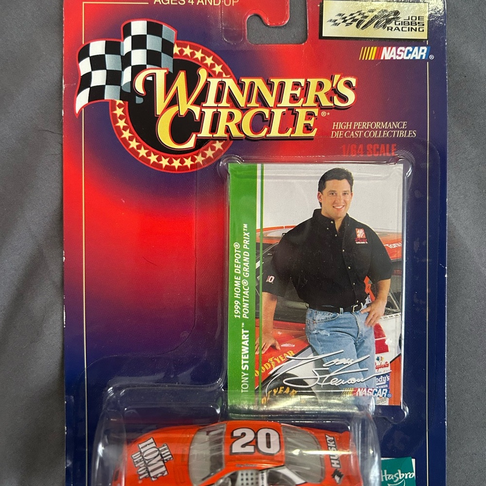 Tony Stewart #20 Winner's Circle NASCAR Die-Cast Car - Orange